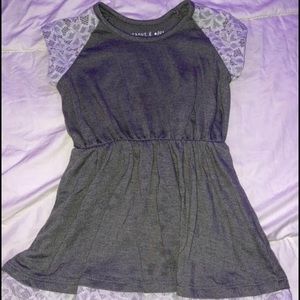 2T dress with lace look
